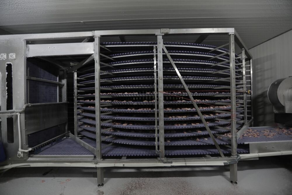 IQF spiral dondurma tüneli - freezer sistemi